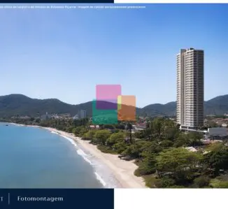 Apartamento em Penha, Praia da Armação - Edifício Blue Coast